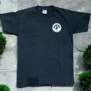 Union Made Sportsman Alliance Black White Red Graphic T-Shirt Mens Size Large